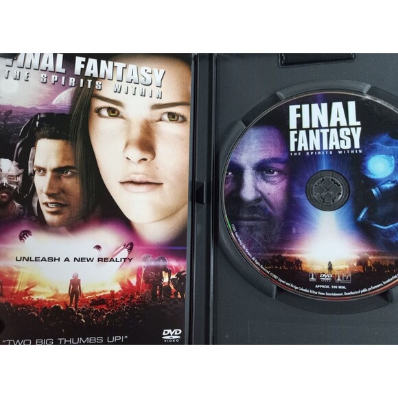 Final Fantasy DVD Movie The Spirits Within Single Disc Edition - Picture 3 of 3